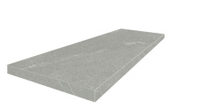 Ступень угловая левая ColiseumGres Lugano Silver 33x90