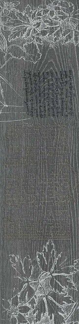 Декор Kerama Marazzi DD701100R\D Абете серый тёмный обрезной 20x80
