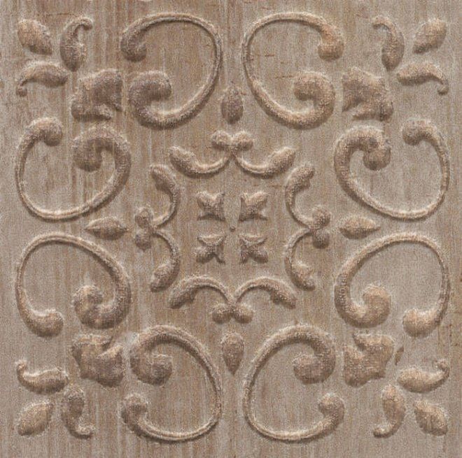 Вставка Kerama Marazzi STG\B481\SG1550 Браш Вуд коричневый 9,9x9,9