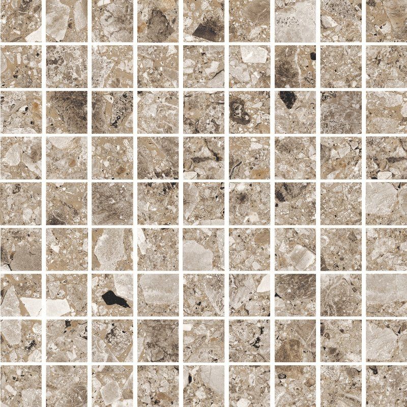 Мозаика Terrazzo Beige 30x30 K-332/MR/m01/300x300x10
