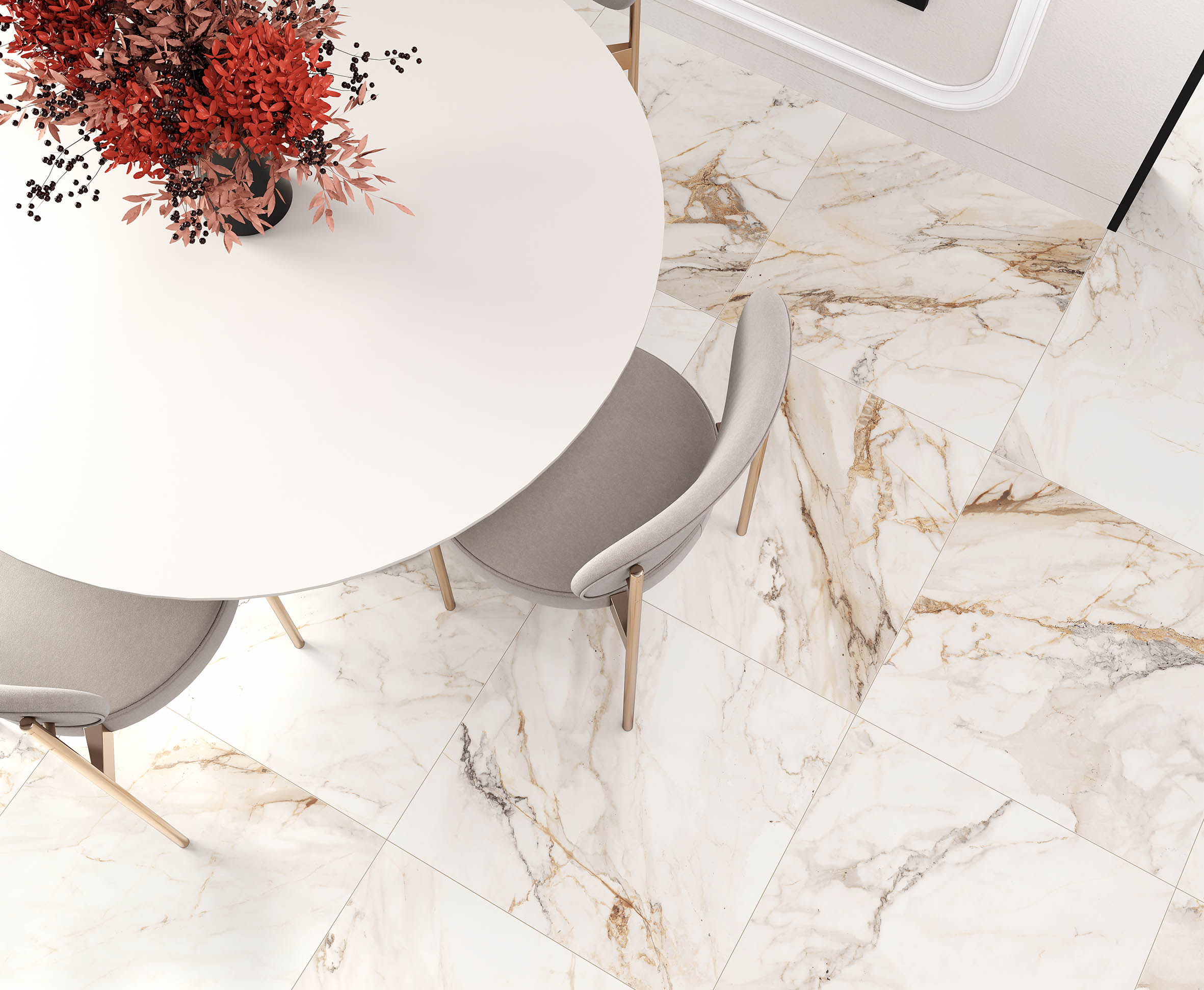 Керамогранит Laparet Calacatta Borgini 60x120 матовый