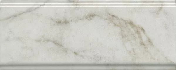 Бордюр Kerama Marazzi BDA025R Серенада белый глянцевый обрезной 12x30