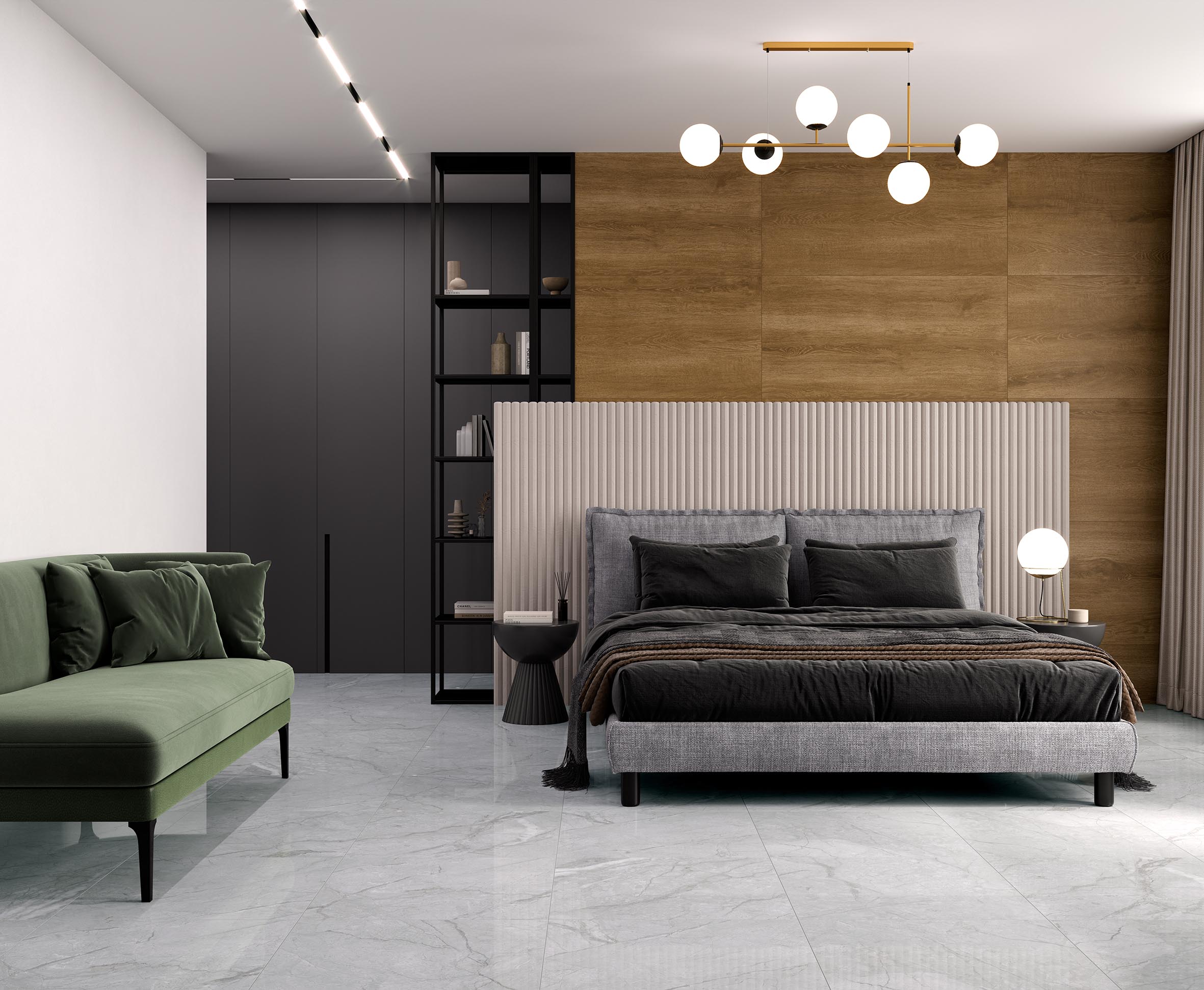 Керамогранит Laparet Antalya Grey 60x60 полированный