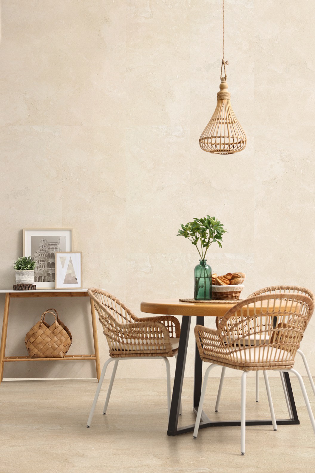 Керамогранит Идальго Villa Alba Cross Beige LLR 60x60 бежевый