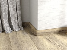 Плинтус ПВХ FineFloor Rich FF-1980 Дуб Девон