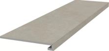 Ступень Kerama Marazzi KM6012G0201RGCF фронтальная клееная Касабланка HP серый светлый матовый обрезной 33x119.5