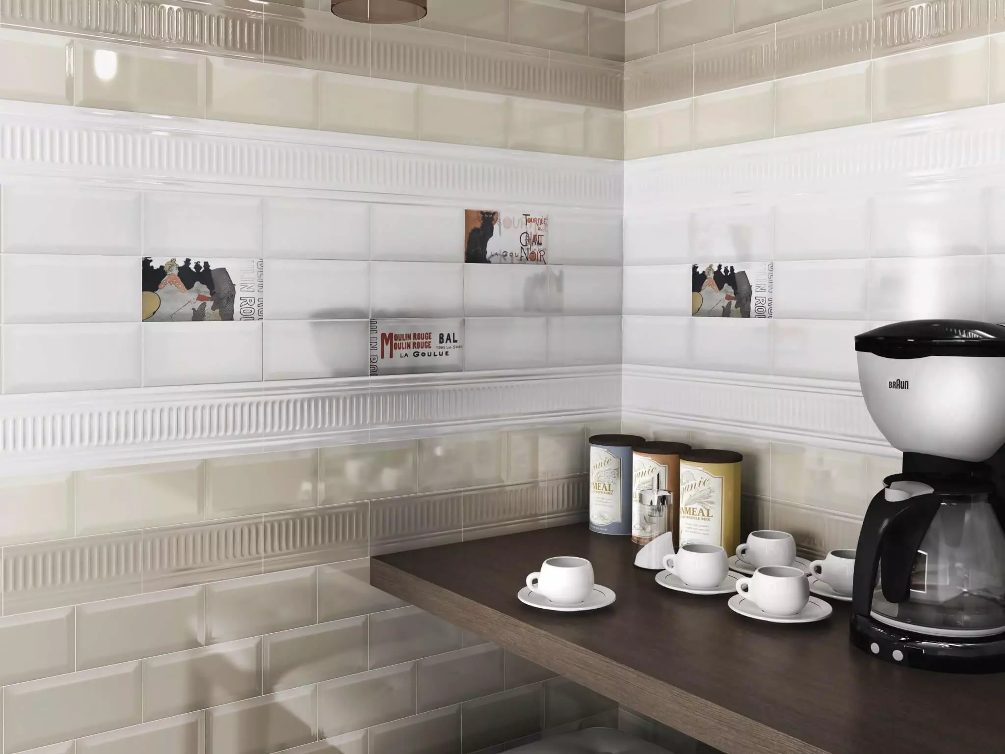 Керамическая плитка Kerama Marazzi 19041 N Бланше черный грань глянцевый 9.9x20