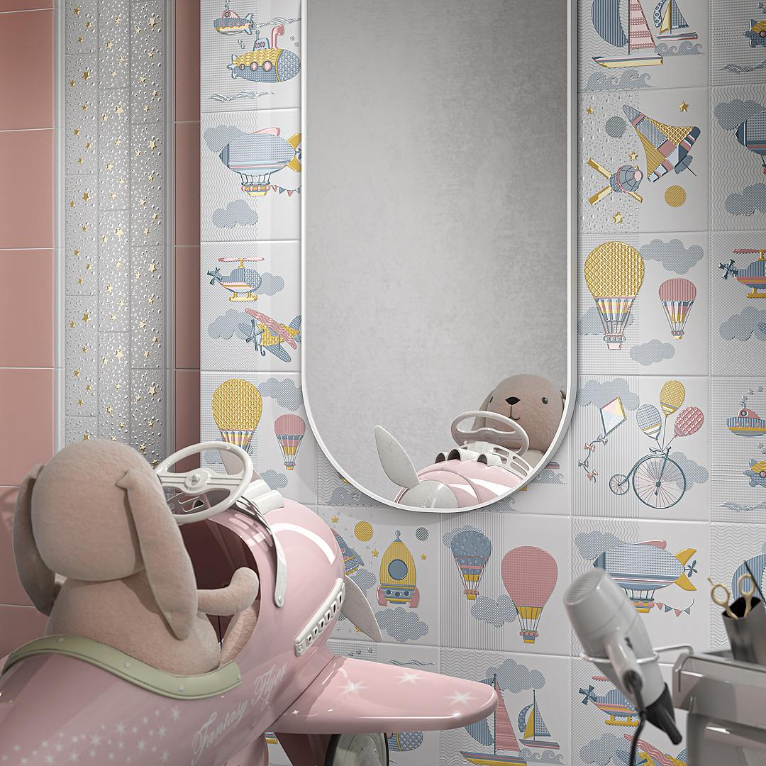 Бордюр Kerama Marazzi DC\A39\5009 Бон Вояж 6.3x20