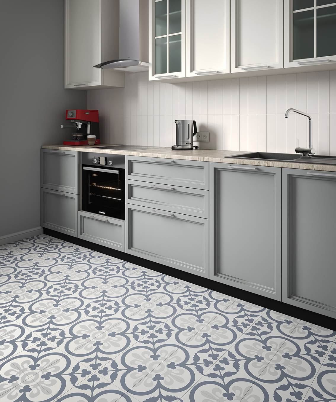 Керамогранит Смайл Тайл Celeste 19.8x19.8 разноцветный