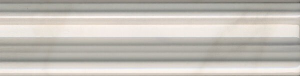 Бордюр Kerama Marazzi BLB042 Багет Висконти белый 5x20