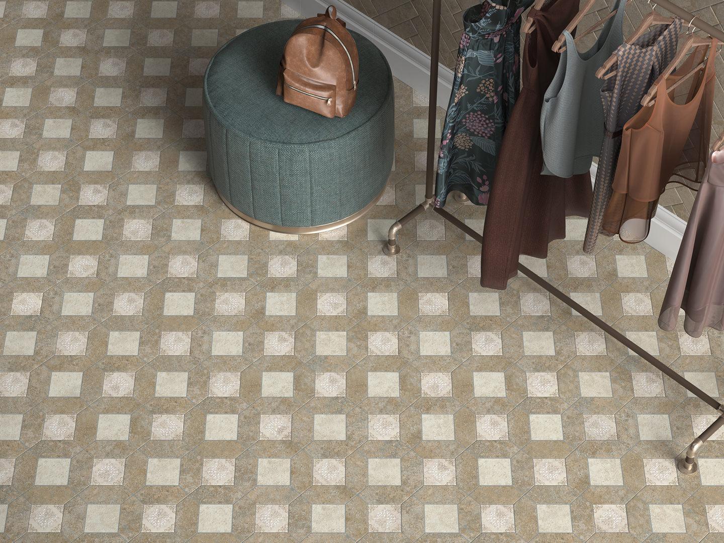 Керамическая плитка Kerama Marazzi 26314 Брюссель микс матовая 6x28,5