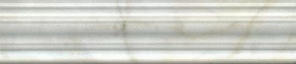 Бордюр Kerama Marazzi BLE024 Багет Кантата белый глянцевый 5.5x25
