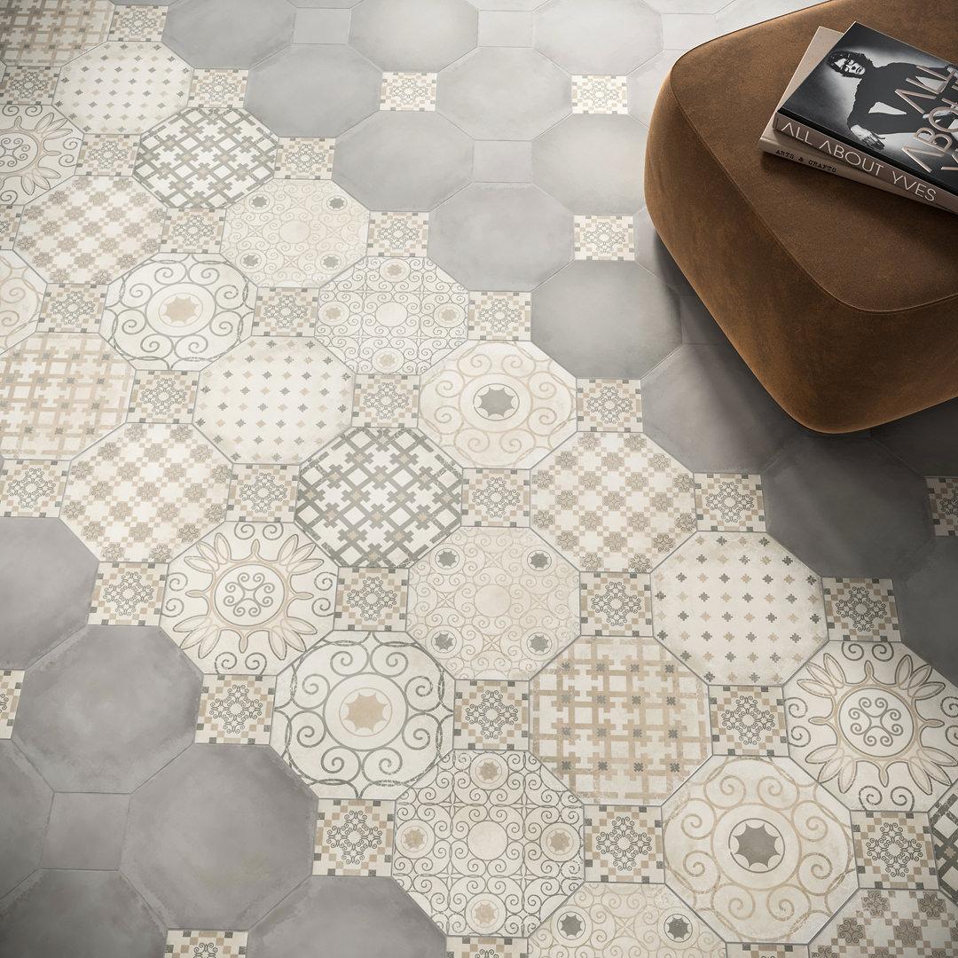 Керамогранит Kerama Marazzi SG243300N Пьяцетта серый 24x24