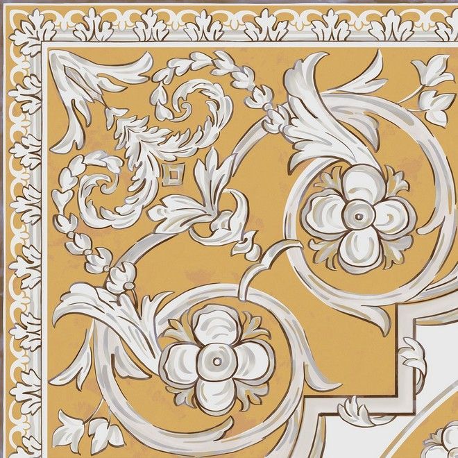 Декор Kerama Marazzi Алмаш угол жёлтый 30x30 HGD\B509\SG9174
