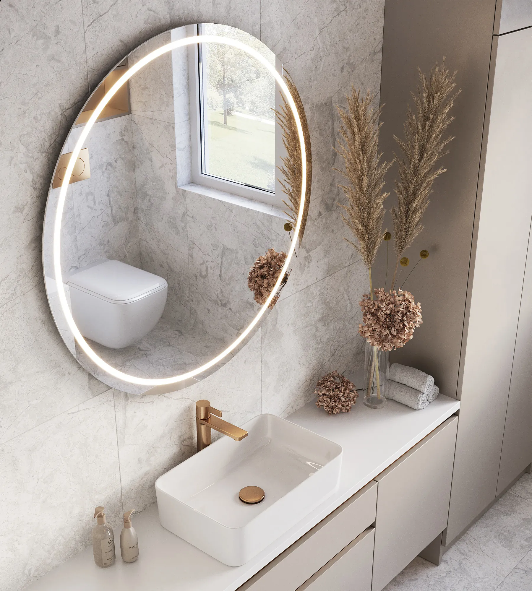 Керамогранит Аркадия Керамика RT7016-A Marcus Cremano Matt Rustic 60x120 бежевый