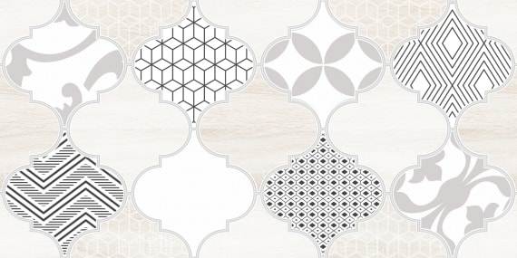 Декор Lasselsberger Мореска 1 бежевый 20x40