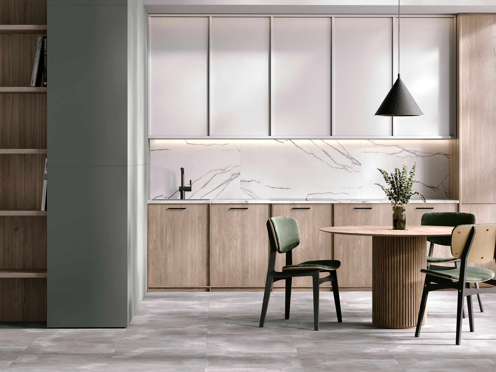 Керамогранит Старо Слим Saint-Laurent 5mm Matt 60x120 черный