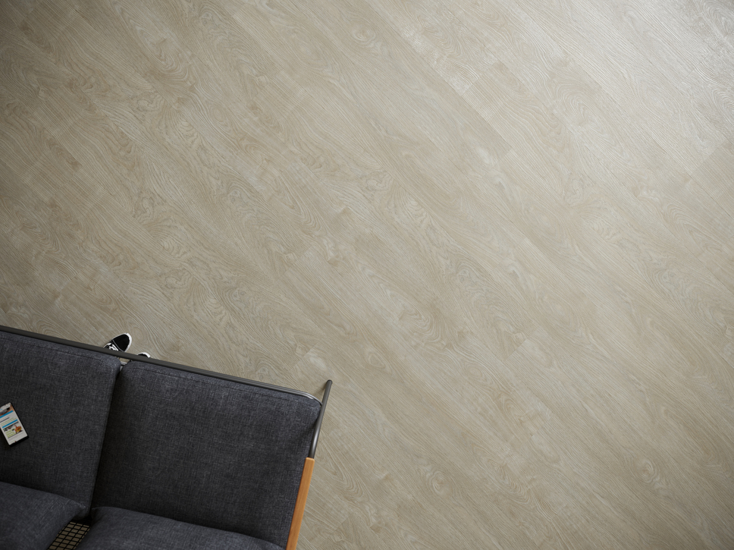 Кварцвиниловая плитка Fine Floor Rich FF-2078 Дуб Катания клеевой кварц винил напольный