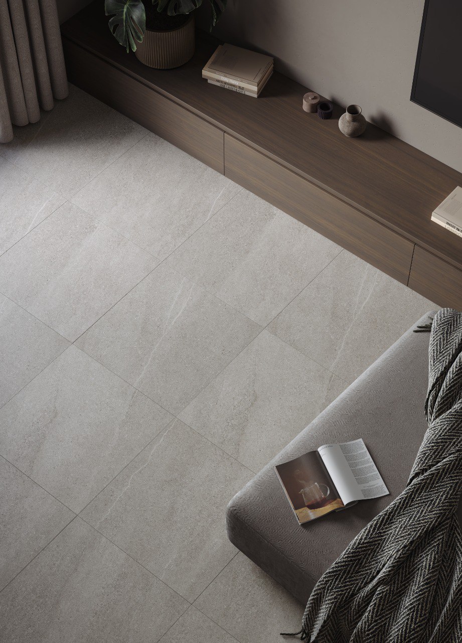 Керамогранит Керранова Gradient White K-2080/MR/600x600x9 белый