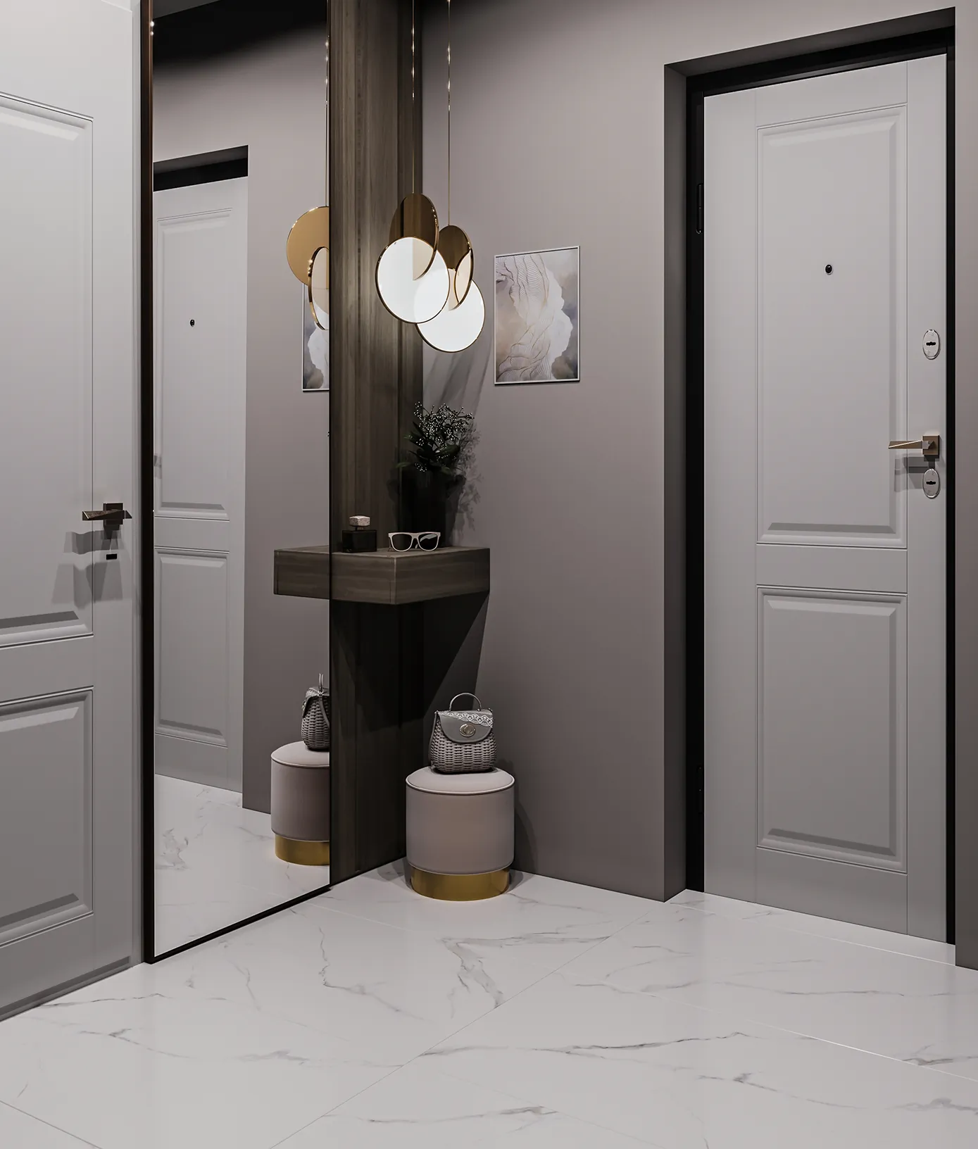 Керамогранит Старо Adonis Beige Matt 60x120 белый