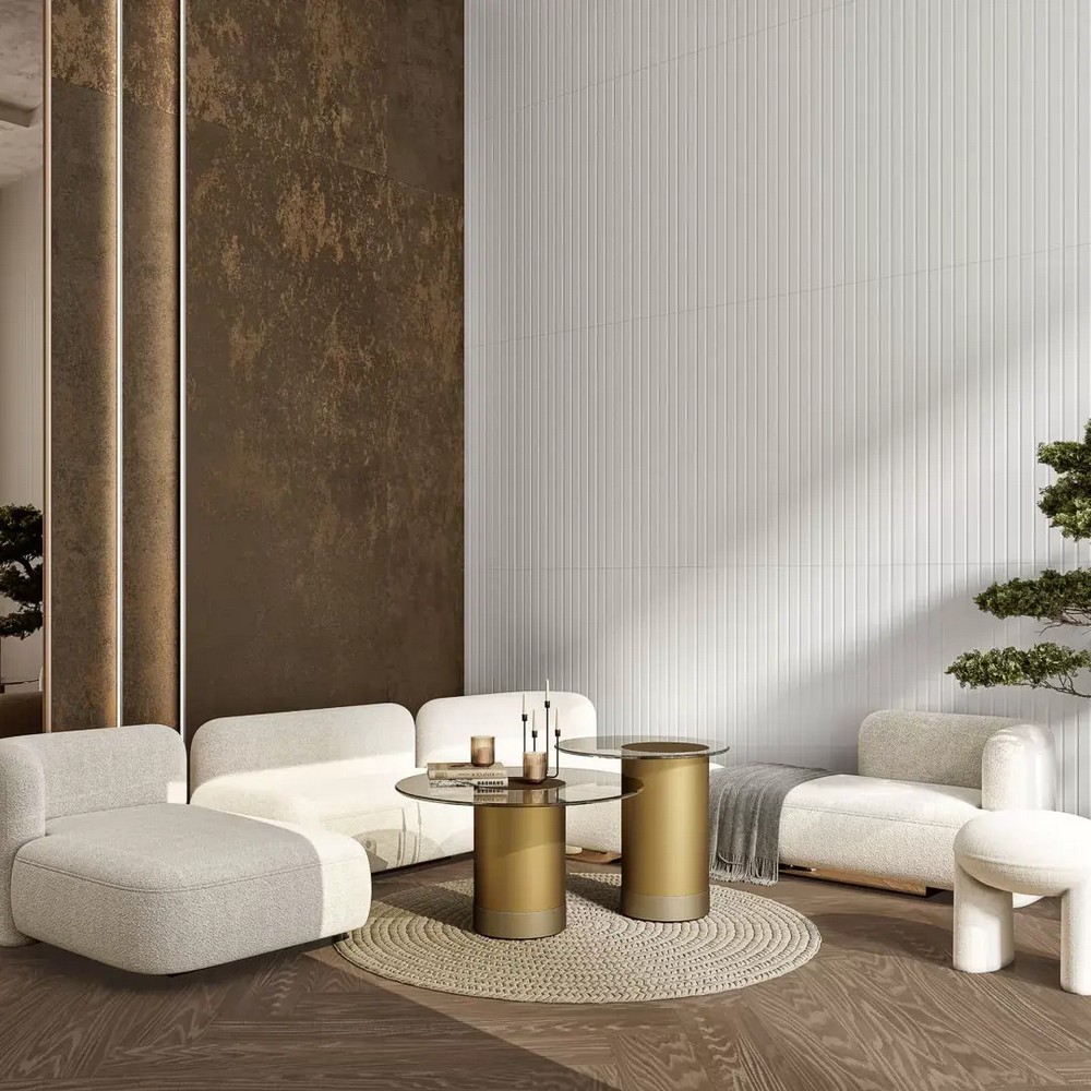 Керамическая плитка Kerama Marazzi KM6012B0031R Танжер 2 белый матовый структура обрезной 60x119.5