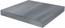 Ступень Kerama Marazzi DL500500R\GCD угловая клееная правая Роверелла серый 33x33