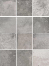 Керамическая плитка Kerama Marazzi KM1010G0011N Спартель серый матовый из 12 частей 29.8x39.8