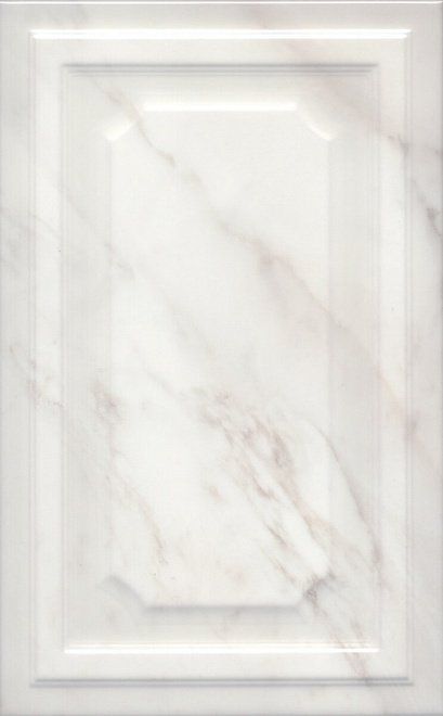 Керамическая плитка Kerama Marazzi 6357 Гран Пале белый панель 25x40
