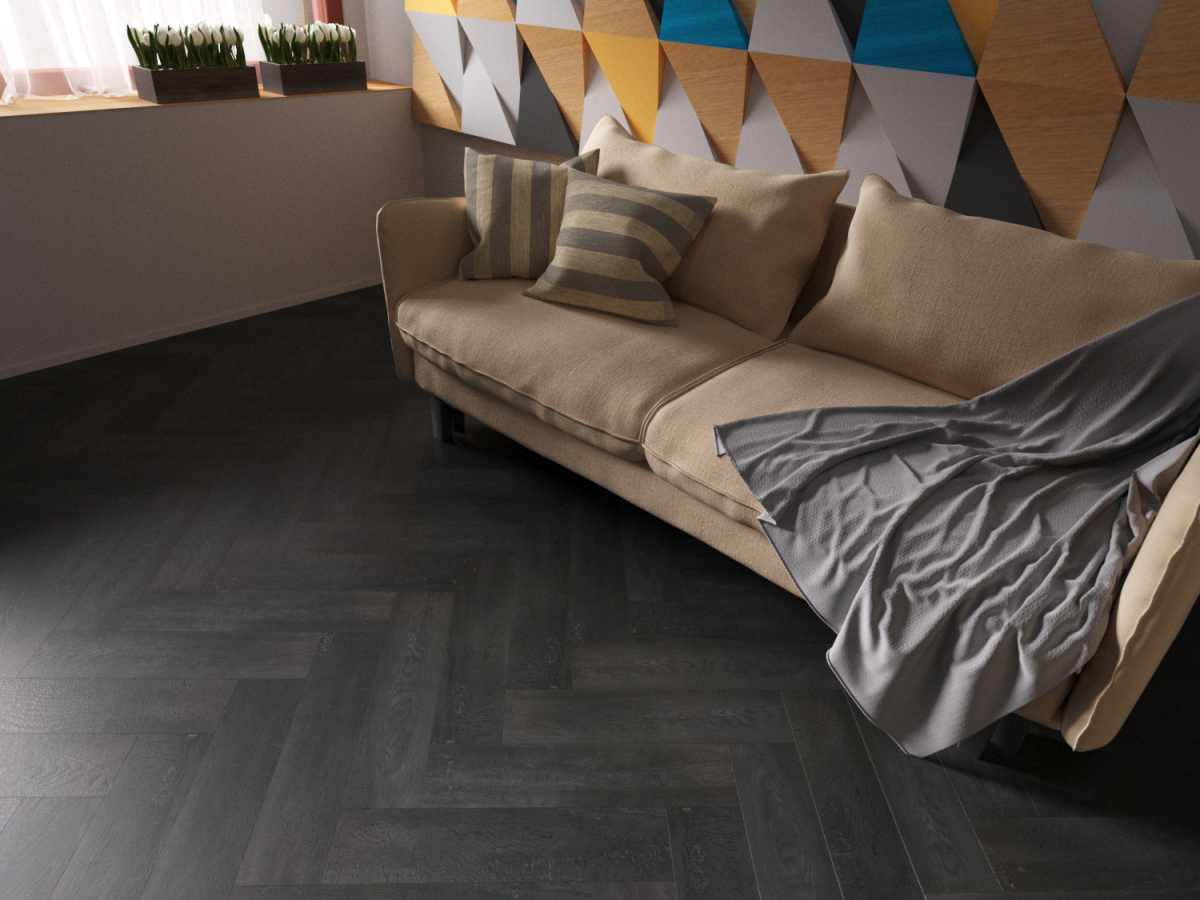Кварцвиниловая плитка Fine Floor Craft Short Plank FF-002 Дуб Дожей кварц винил напольный