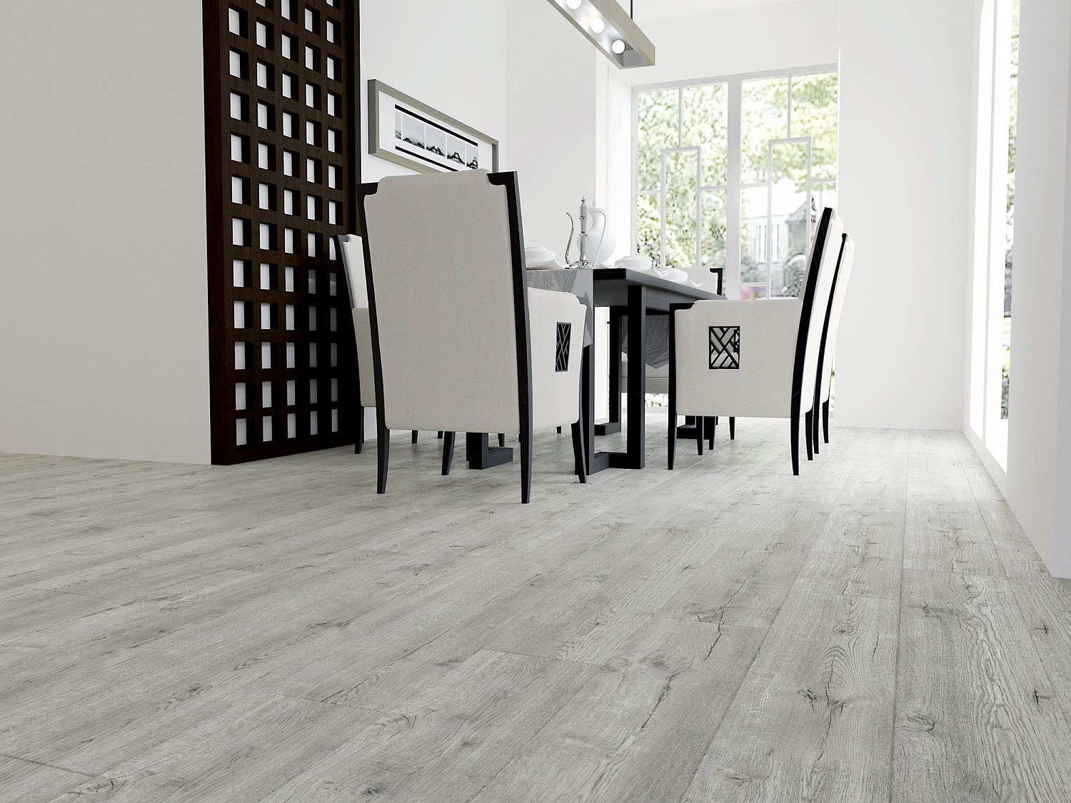 Кварцвиниловая плитка Fine Floor Strong FF-1255 Дуб Октопус кварц винил напольный