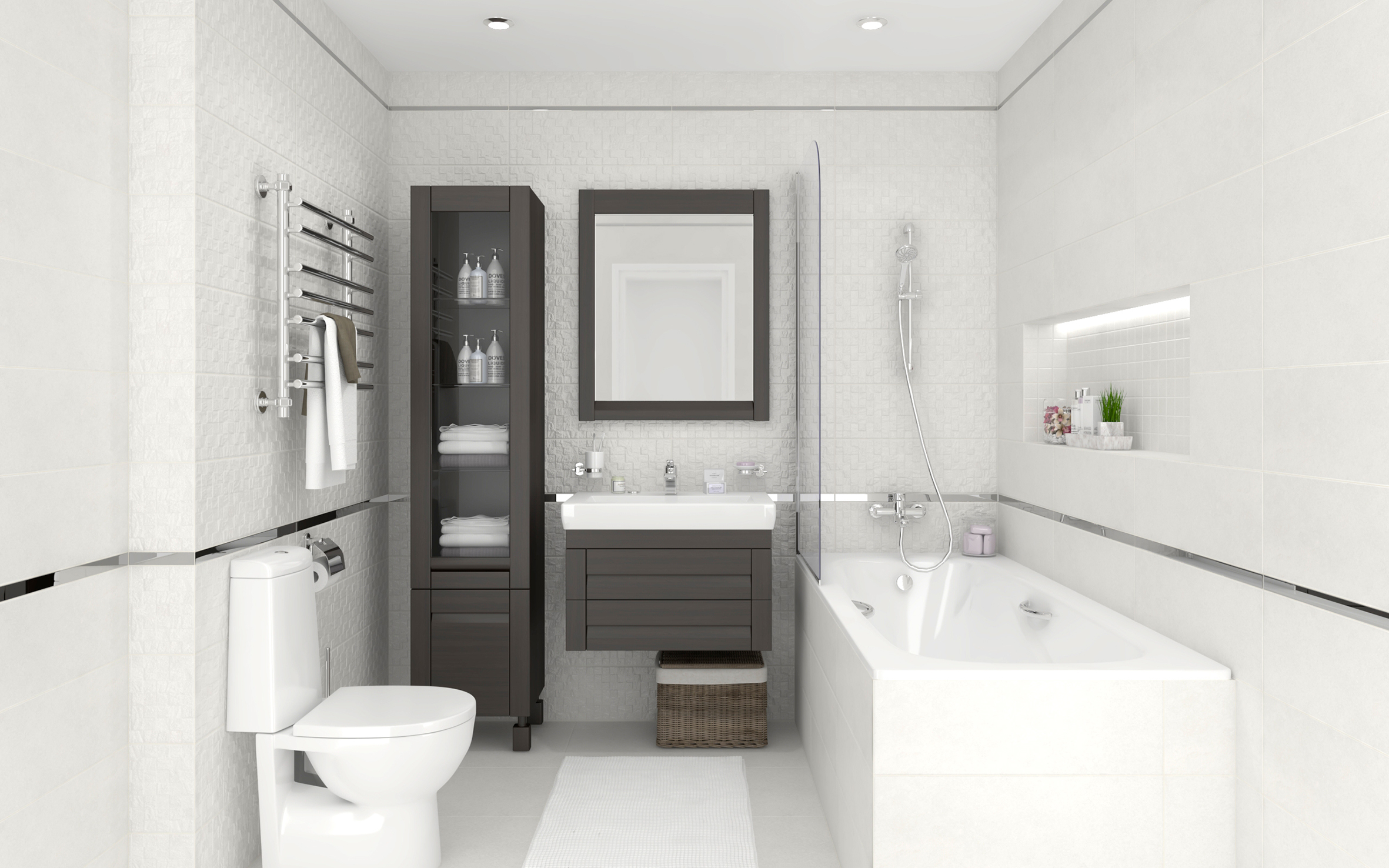 Декор (AD\A470\60002) Laparet Atria ванильный 20x60 матовый