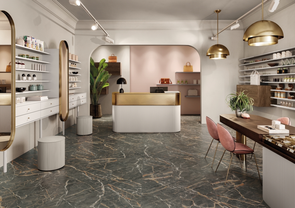 Плинтус ColiseumGres Pompei White 7,2x90
