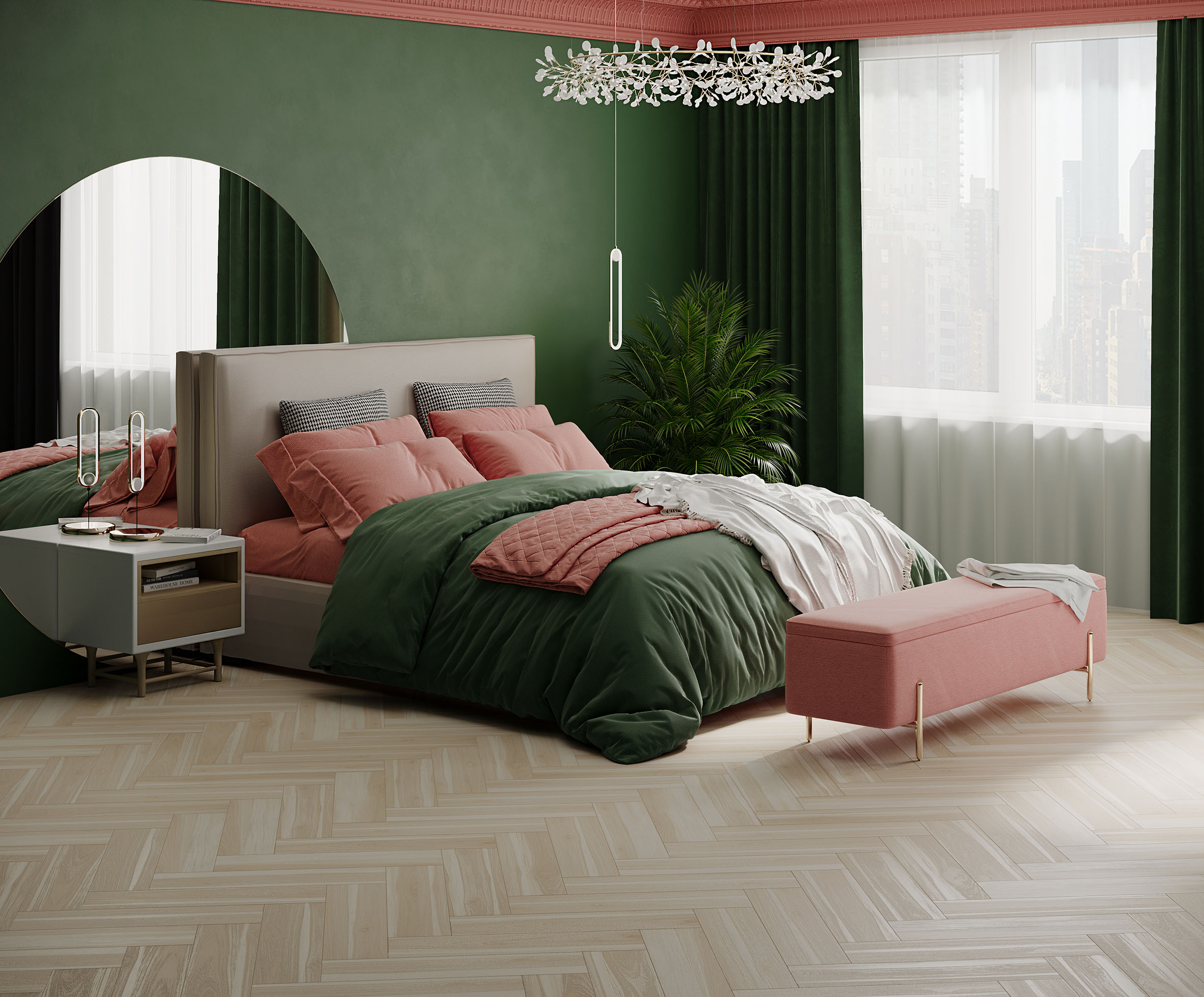 Керамогранит (AP 0068) Laparet Apricot песочный 15x60 матовый