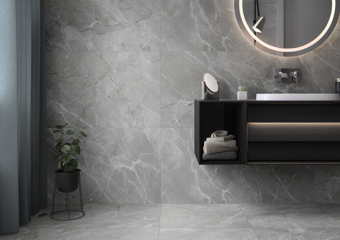 Керамогранит Vitra SilkMarble Порто Неро R9 K947790R 60x60