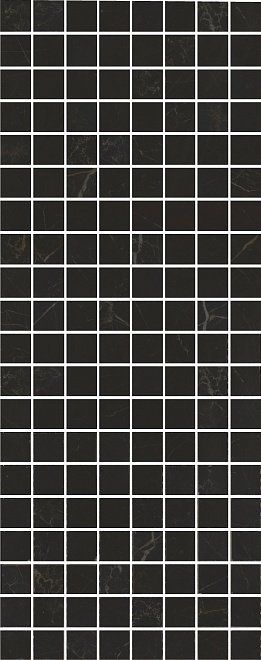 Декор Kerama Marazzi MM7204 Алькала черный мозаичный 20x50