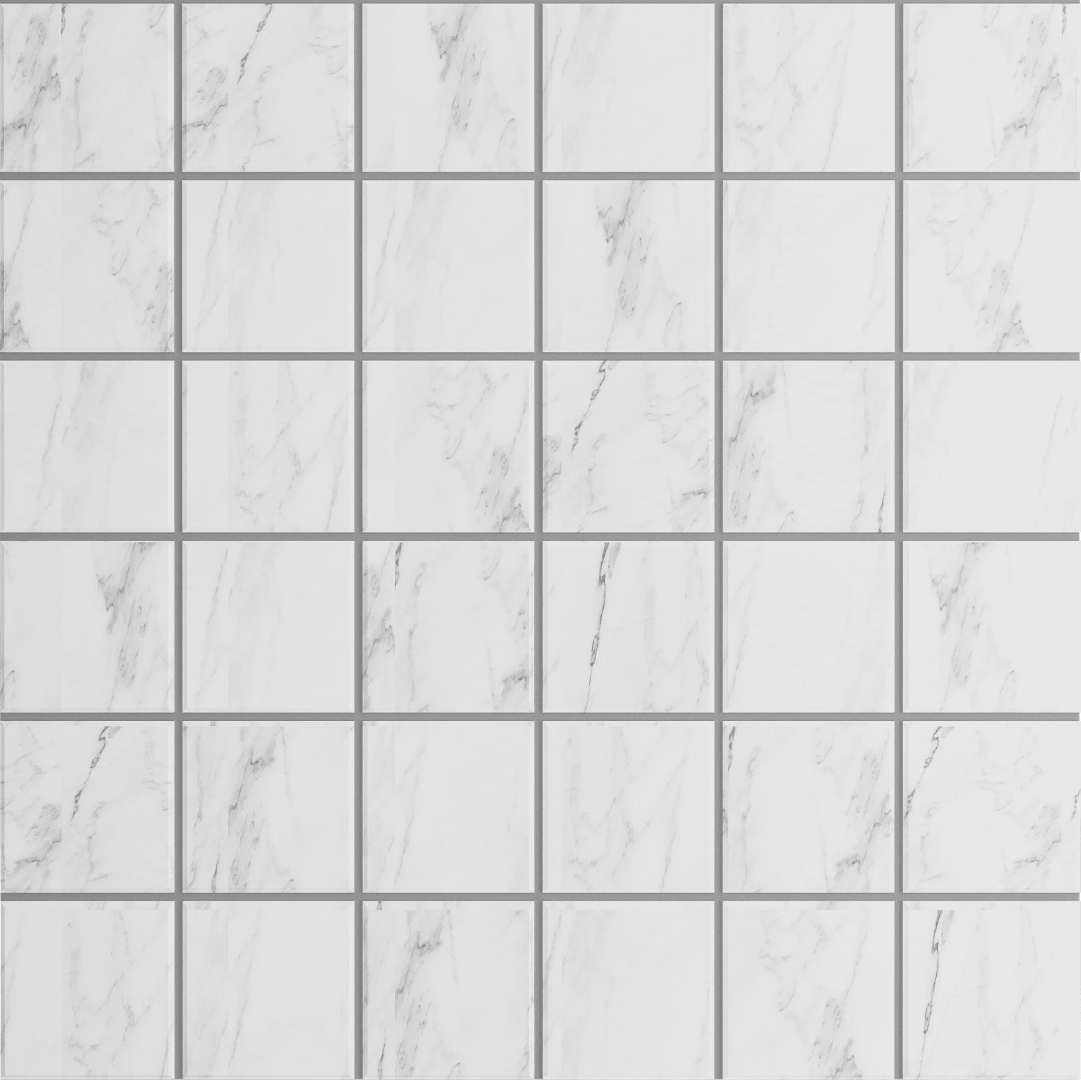Мозаика Estima SM01 Ametis Supreme Platinum 30x30 белый непол./полир.