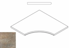 Бортик угловой закругленный Italon District X2 Emerald 60x60