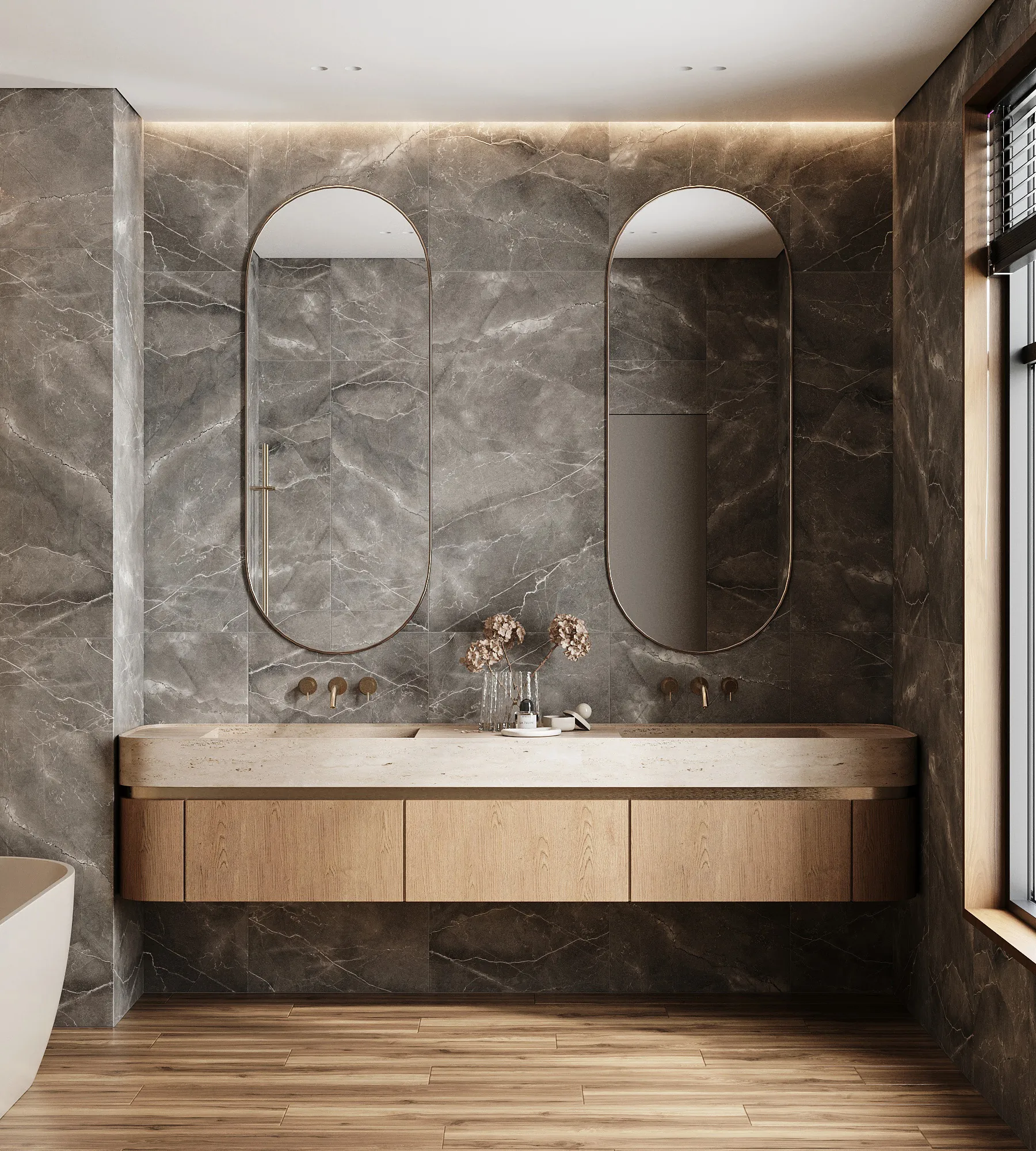 Керамогранит Аркадия Керамика FP1014-A Pulpis Nero Full Polished 60x60 серый