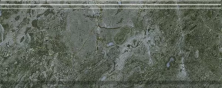 Бордюр Kerama Marazzi BDA026R Серенада зеленый глянцевый обрезной 12x30