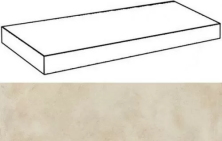 Ступень угловая левая Italon Millennium Dust 33x60