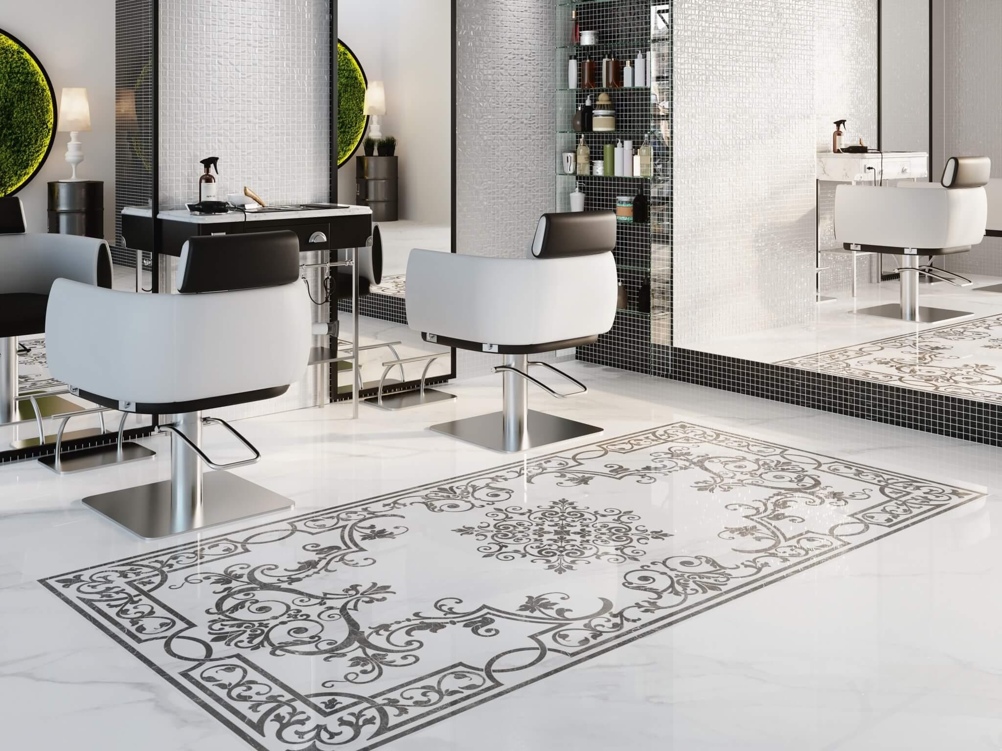 Декор Kerama Marazzi VT\A549\SG591820R Ковер Боттичелли матовый обрезной 119.5x238.5