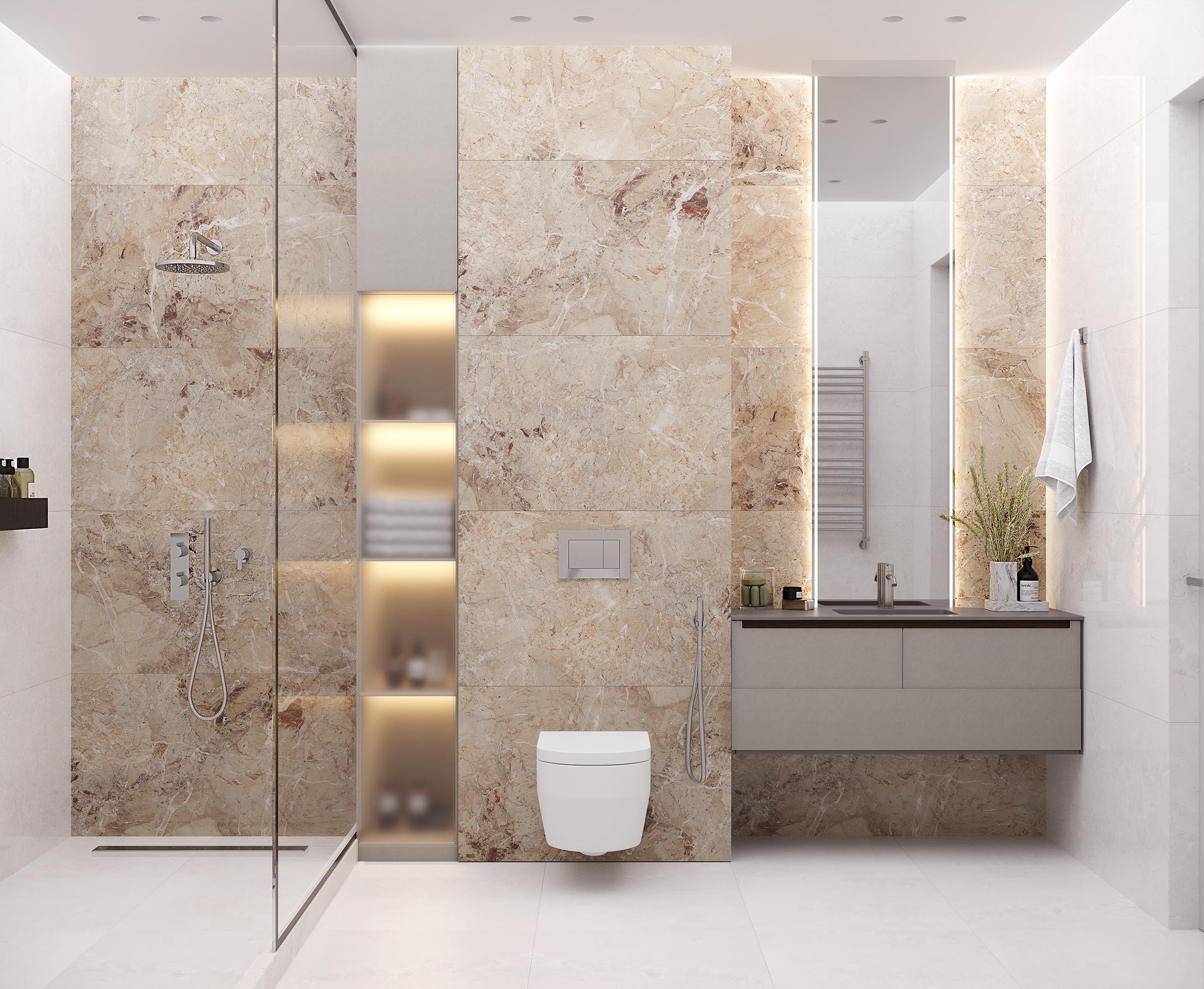 Керамогранит Laparet Brecia Antic Brown 60x60 матовый