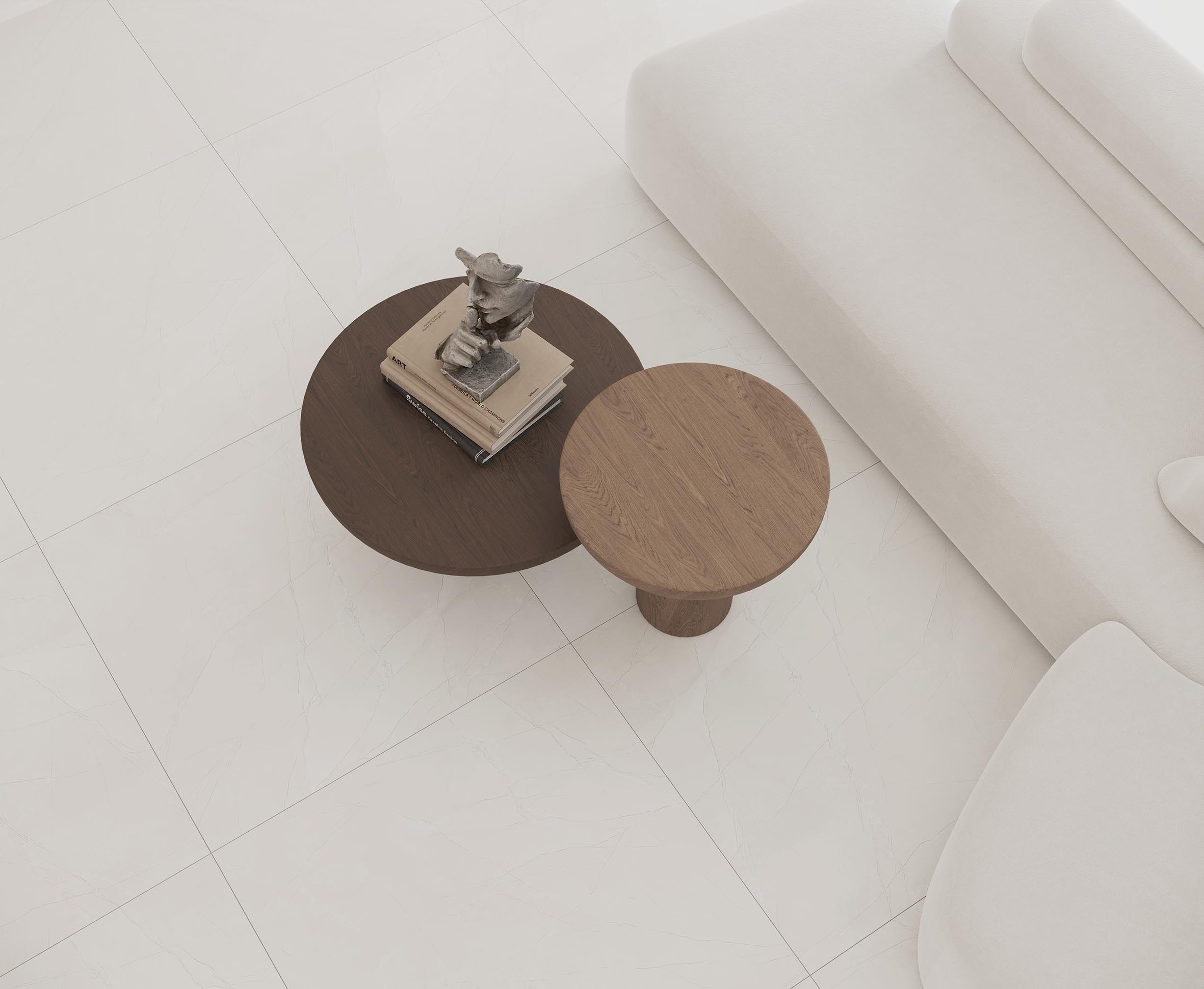 Керамогранит Laparet Astilio Blanco 80x80 сатинированный