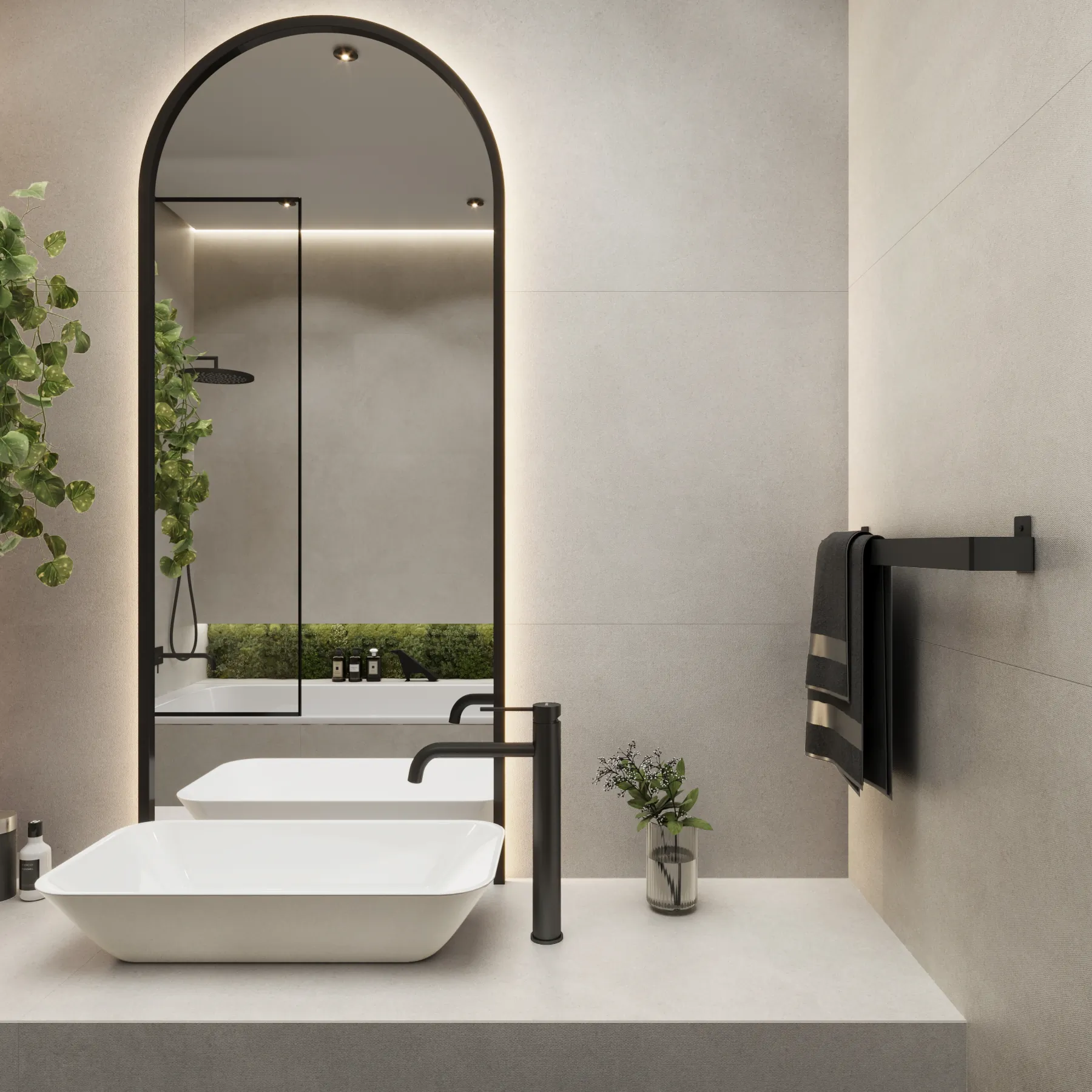 Керамогранит Креанза SH1005-G Crayon Grey Shape 60x120 серый