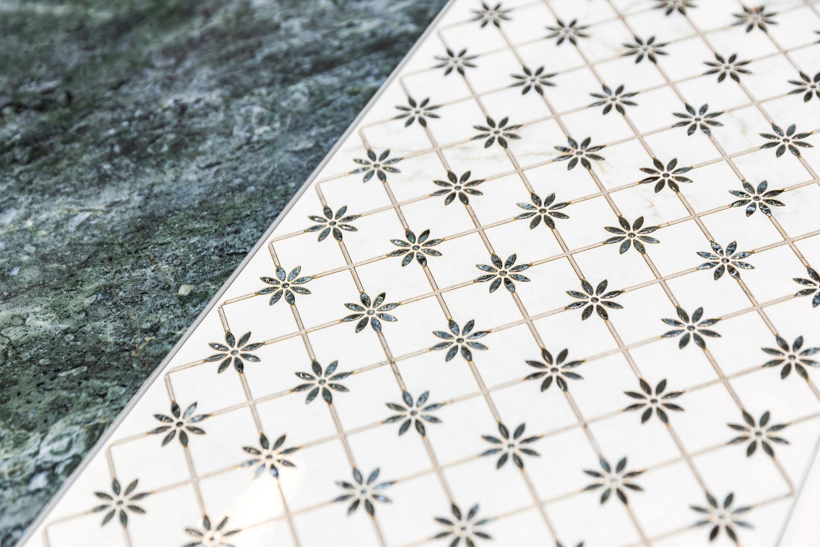 Керамическая плитка Kerama Marazzi FMA031R Серенада зеленый глянцевый обрезной 15x30