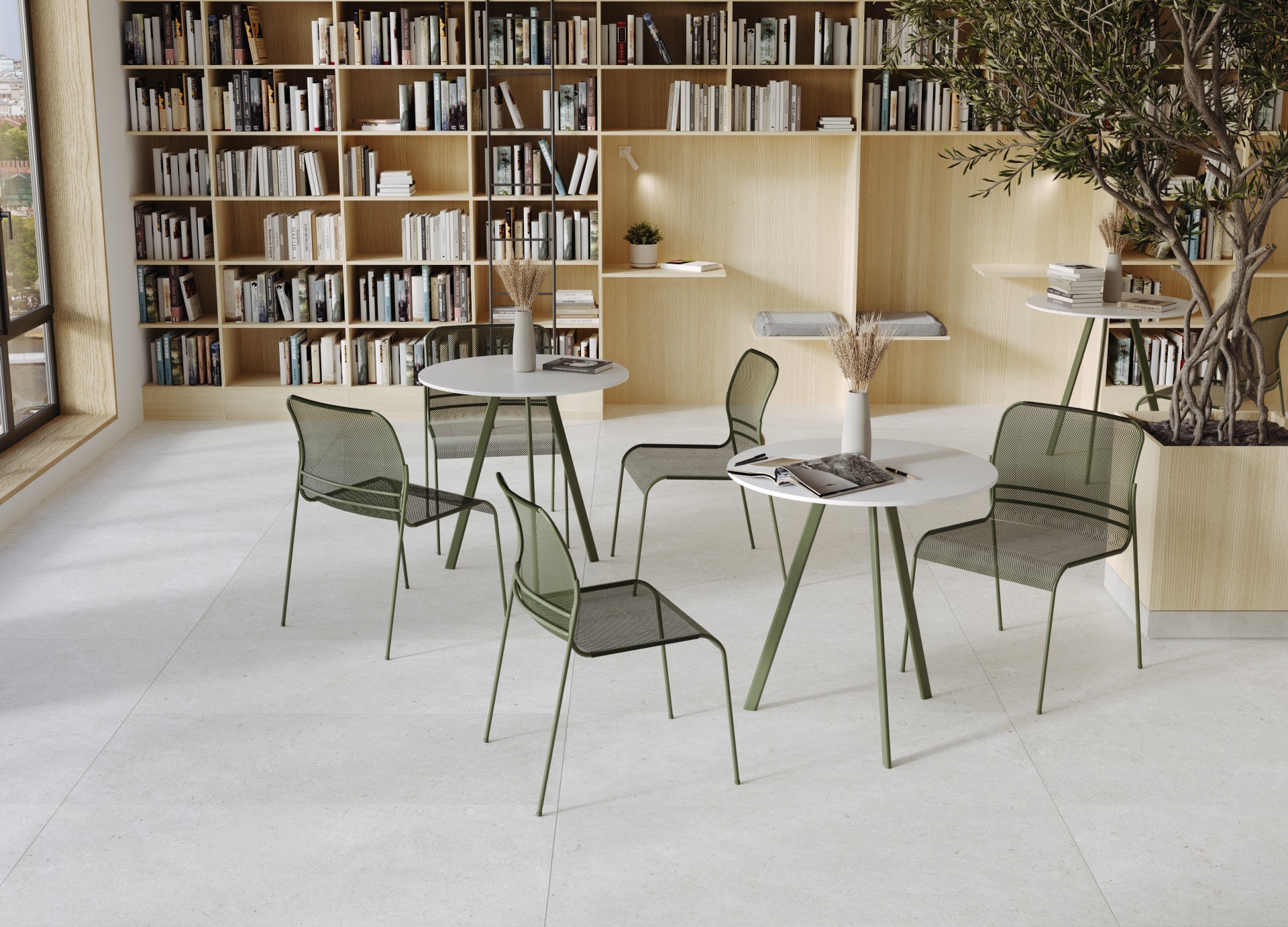 Керамогранит Керранова Monochrom White K-2060/MR/600x600x9 белый