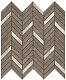 Мозаика Atlas Concorde Marvel Edge Gris Supreme Mosaico Twill 30x31 AEPQ
