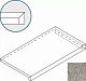 Ступень Italon Discover X2 Grey Scalino Angolare Dx 33x60
