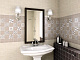 Вставка Kerama Marazzi Амальфи орнамент коричневый 9.8x9.8 STG\A407\1266H