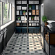Керамогранит Kerama Marazzi Агуста белый натуральный из 36 частей 30.1x30.1 21058